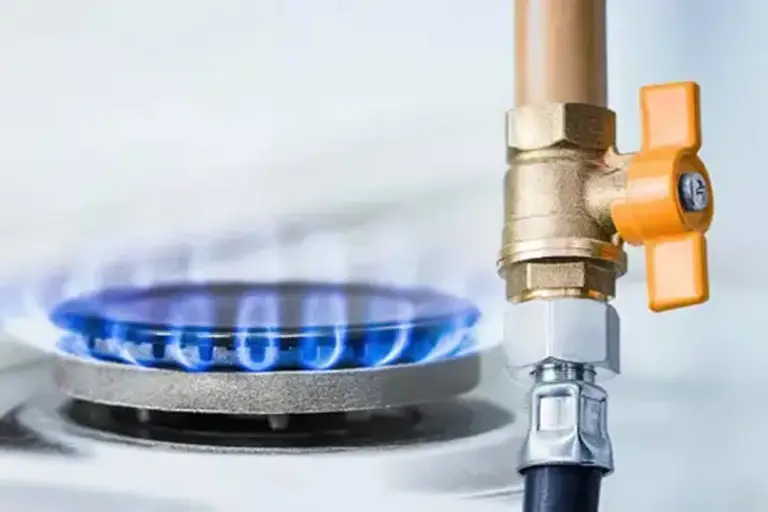 Copper Gas Pipeline Installation